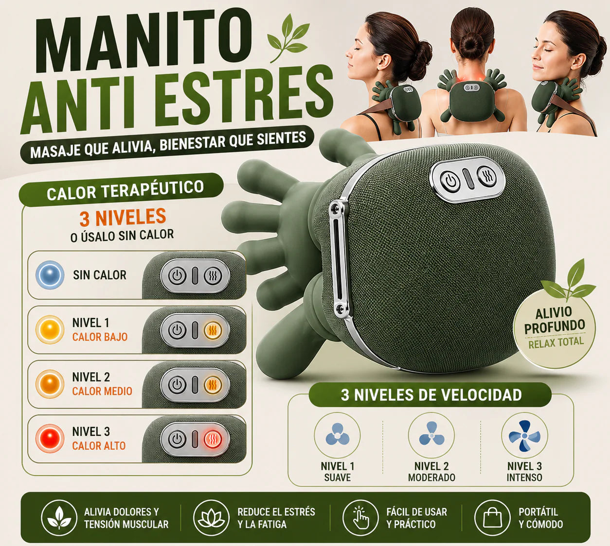 Masajeador Manito (Anti-estrés)